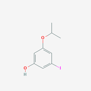molecular formula C9H11IO2 B8410861 3-Iodo-5-isopropoxyphenol 