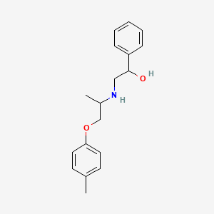 N-(2-(4-Methylphenoxy)-1-methylethyl)-2-hydroxy-2-phenylethanamine