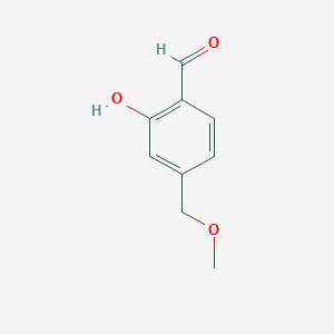 molecular formula C9H10O3 B8410896 2-Hydroxy-4-(methoxymethyl)benzaldehyde 