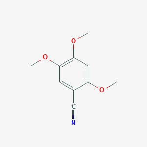 molecular formula C10H11NO3 B084109 2,4,5-三甲氧基苯甲腈 CAS No. 14894-77-0
