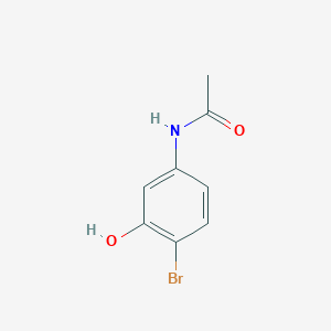 molecular formula C8H8BrNO2 B8410918 N-(4-Bromo-3-hydroxyphenyl)acetamide 