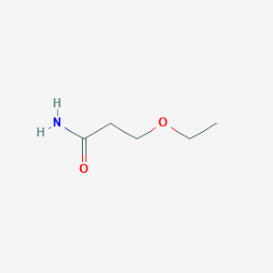 molecular formula C5H11NO2 B8410924 3-Ethoxypropionamide 