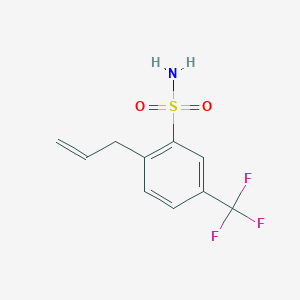 Benzenesulfonamide, 2-(2-propen-1-yl)-5-(trifluoromethyl)-