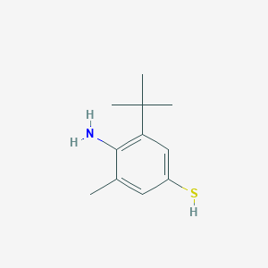 2-Tert-butyl-4-mercapto-6-methylaniline
