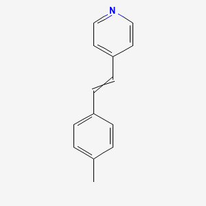 molecular formula C14H13N B8410981 4-(4-Methylstyryl) pyridine 