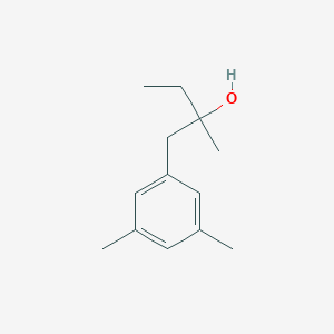 molecular formula C13H20O B8411004 2-(3,5-Dimethylbenzyl)-butan-2-ol 