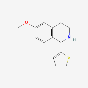 6-Methoxy-1-thiophen-2-yl-1,2,3,4-tetrahydroisoquinoline