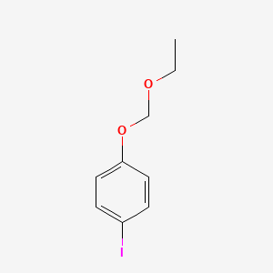molecular formula C9H11IO2 B8411187 1-Ethoxymethoxy-4-iodobenzene 