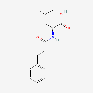 (S)-N-(1-Oxo-3-phenylpropyl)-L-leucine