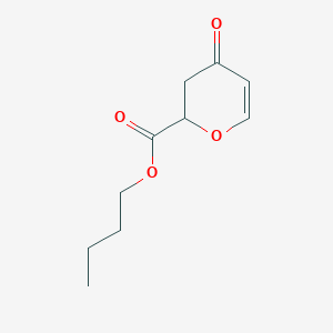 4-Oxo-2,3-dihydro-4H-pyran-2-carboxylic acid butyl ester