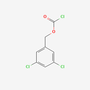 molecular formula C8H5Cl3O2 B8411266 3,5-Dichlorobenzyl Chloroformate 