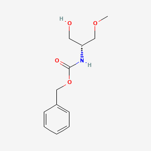 molecular formula C12H17NO4 B8411390 benzyl [(2R)-1-hydroxy-3-methoxypropan-2-yl]carbamate 