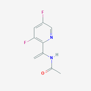 N-(1-(3,5-difluoropyridin-2-yl)vinyl)acetamide