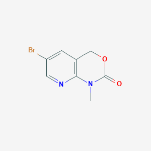 6-Bromo-1-methyl-1,4-dihydro-pyrido[2,3-d][1,3]oxazin-2-one