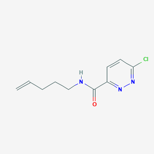 6-Chloropyridazine-3-carboxylic acid pent-4-enylamide