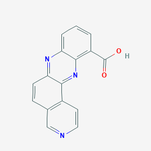 Pyrido[4,3-alpha]phenazine-11-carboxylic acid