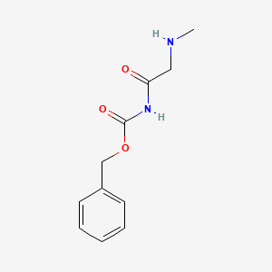 N-phenylmethoxycarbonylsarcosinamide