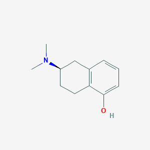 molecular formula C12H17NO B8411851 (R)-6-(dimethylamino)-5,6,7,8-tetrahydronaphthalen-1-ol 