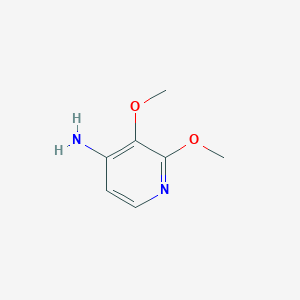 molecular formula C7H10N2O2 B8411859 2,3-Dimethoxy-4-aminopyridine 