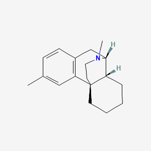 molecular formula C18H25N B8411889 (+)-3-Methyl-17-methyl-morphinan 