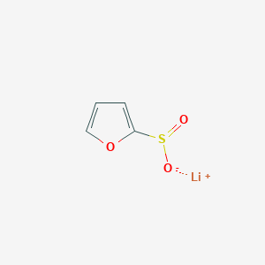 molecular formula C4H3LiO3S B8411917 Lithium 2-furansulfinate 