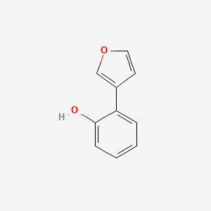 3-(2-Hydroxy-phenyl)-furane