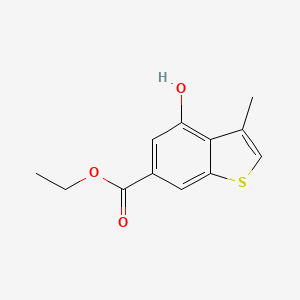 Ethyl 4-hydroxy-3-methylbenzo[b]thiophene-6-carboxylate