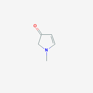 molecular formula C5H7NO B8412083 N-methyl-2-pyrrolinone 
