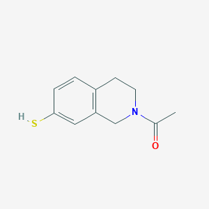N-acetyl-7-mercapto-1,2,3,4-tetrahydroisoquinoline