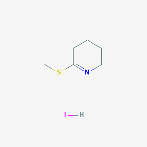 molecular formula C6H12INS B8412373 6-Methylsulfanyl-2,3,4,5-tetrahydropyridine;hydroiodide CAS No. 20169-55-5