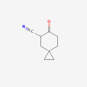 6-Oxospiro[2.5]octane-5-carbonitrile
