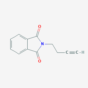 molecular formula C12H9NO2 B084124 N-(3-丁炔基)邻苯二甲酰亚胺 CAS No. 14396-90-8