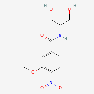 N-(2-Hydroxy-1-hydroxymethyl-ethyl)-3-methoxy-4-nitrobenzamide