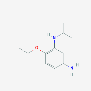 molecular formula C12H20N2O B8412477 6-isopropoxy-N1-isopropylbenzene-1,3-diamine 