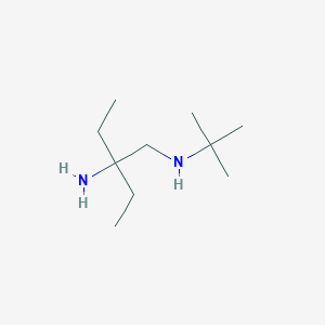 1,1-Diethyl-2-t-butylaminoethylamin