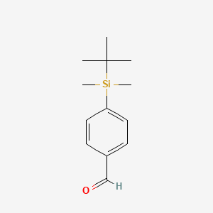molecular formula C13H20OSi B8412746 4-Tert-butyldimethylsilyl-benzaldehyde 