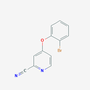 4-(2-Bromophenoxy)picolinonitrile