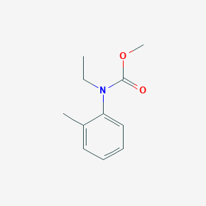 molecular formula C11H15NO2 B8412811 methyl N-ethyl-N-(2-methylphenyl)carbamate 