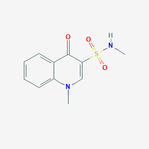 N,1-Dimethyl-1,4-dihydro-4-oxo-3-quinolinesulfonamide