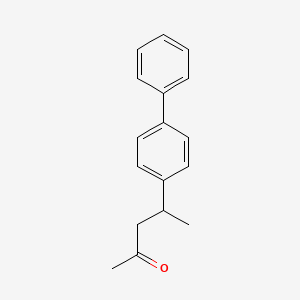 4-(p-Phenyl-phenyl)-2-pentanone