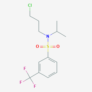 N-(3-chloropropyl)-N-(1-methylethyl)-3-trifluoromethylbenzenesulfonamide