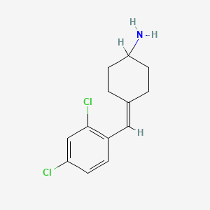 4-(2,4-Dichlorobenzylidene)cyclohexylamine