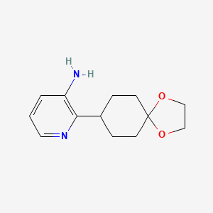 2-(1,4-Dioxa-spiro[4.5]dec-8-yl)-pyridin-3-ylamine