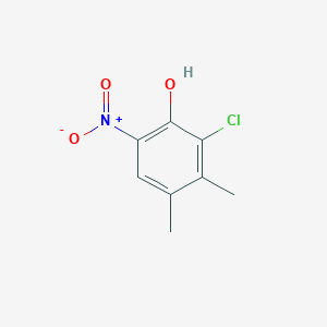 2-Chloro-3,4-dimethyl-6-nitrophenol