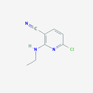 6-Chloro-2-ethylaminonicotinonitrile