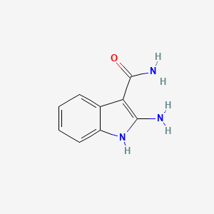 2-amino-1H-indole-3-carboxamide