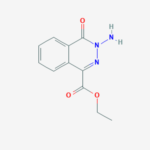 Ethyl 3-amino-4-oxo-3,4-dihydrophthalazine-1-carboxylate