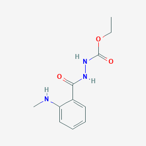 N-(2-methylaminobenzoyl)-N'-ethoxycarbonylhydrazine