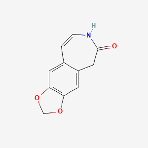 7,8-methylenedioxy-2-oxo-1,3-dihydro-2H-3-benzazepine