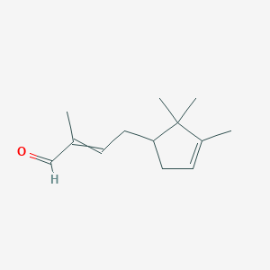 2-Methyl-4-(2,2,3-trimethylcyclopent-3-enyl)but-2-enal